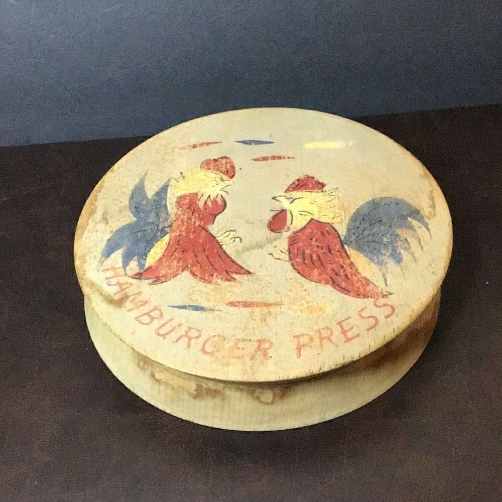 Vintage hamburger press from Japan